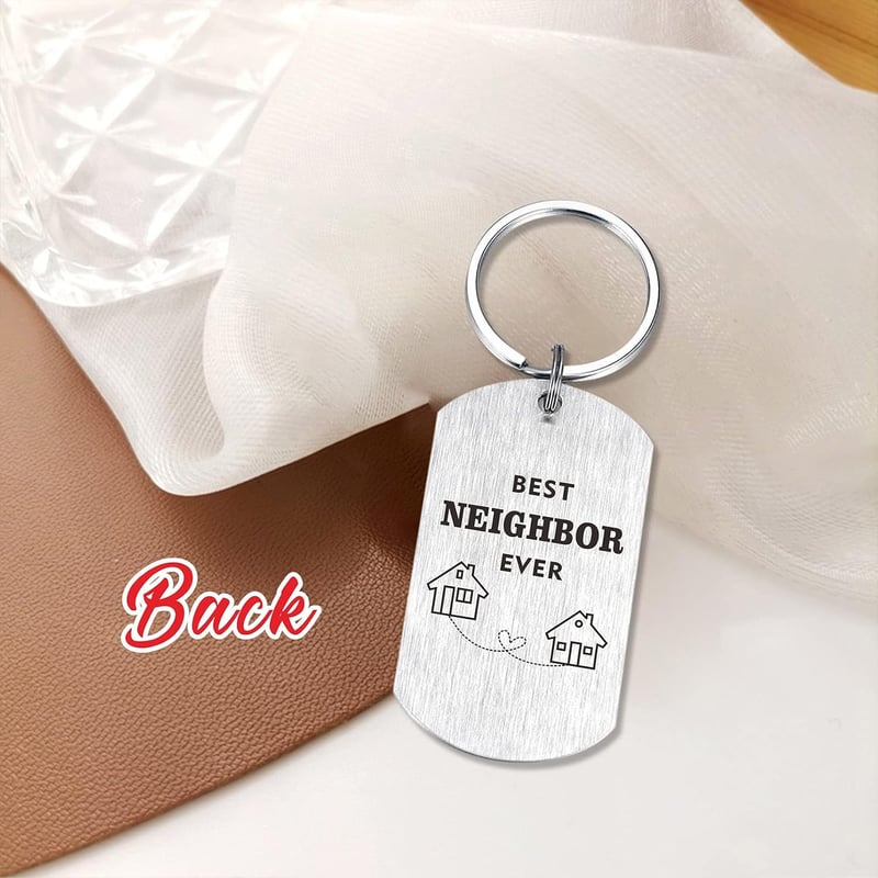 Goodbye Gift Keychain for Neighbors Moving Away