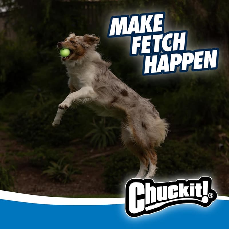 Chuckit! Pro 18-Inch Fetch Ball Launcher with Max Glow Ball