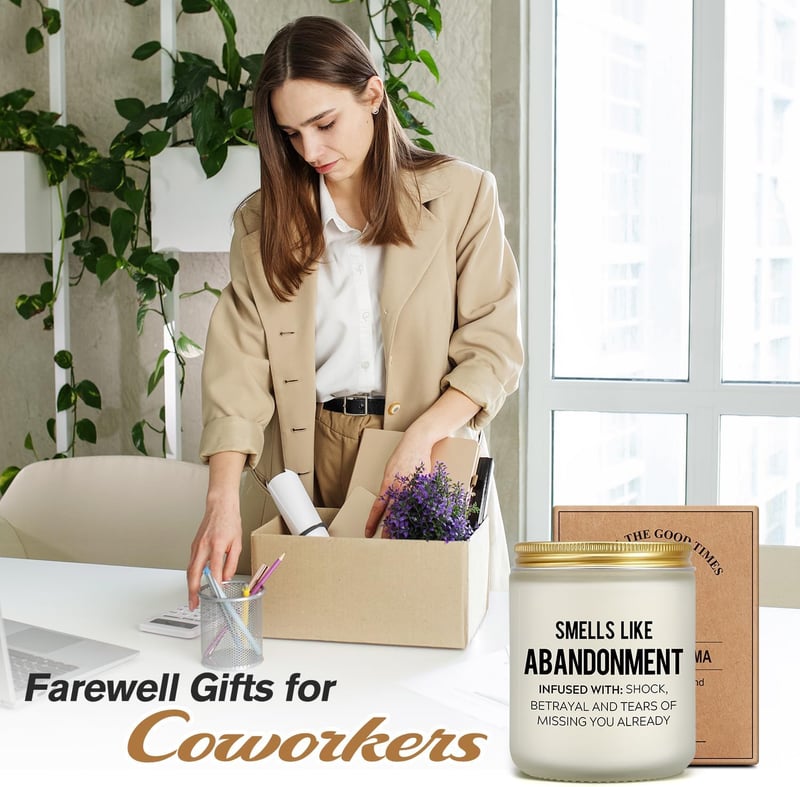 Goodbye Candle for Coworkers - 