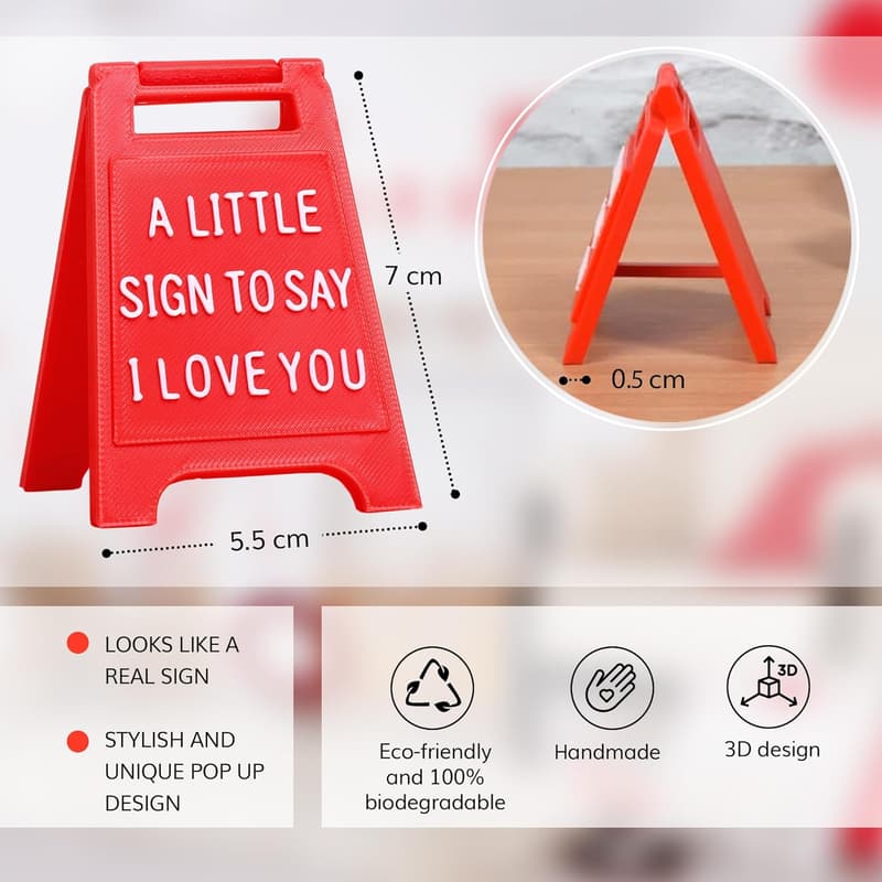 Valentine's Day Mini Sign - 