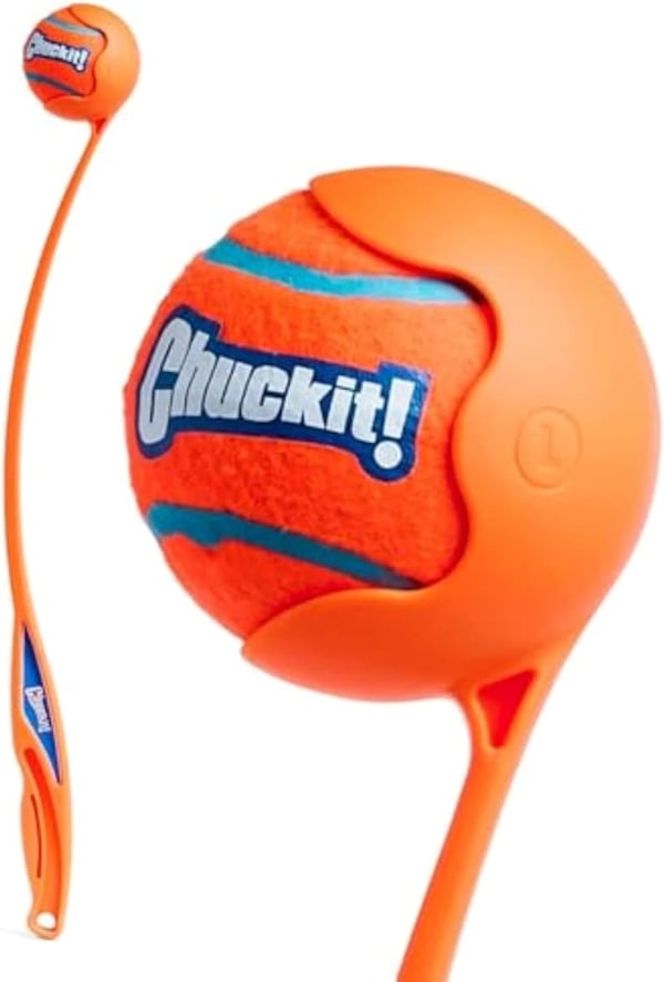 Chuckit! Sport 26L Dog Ball Launcher with 3-Inch Ball for Large Dogs