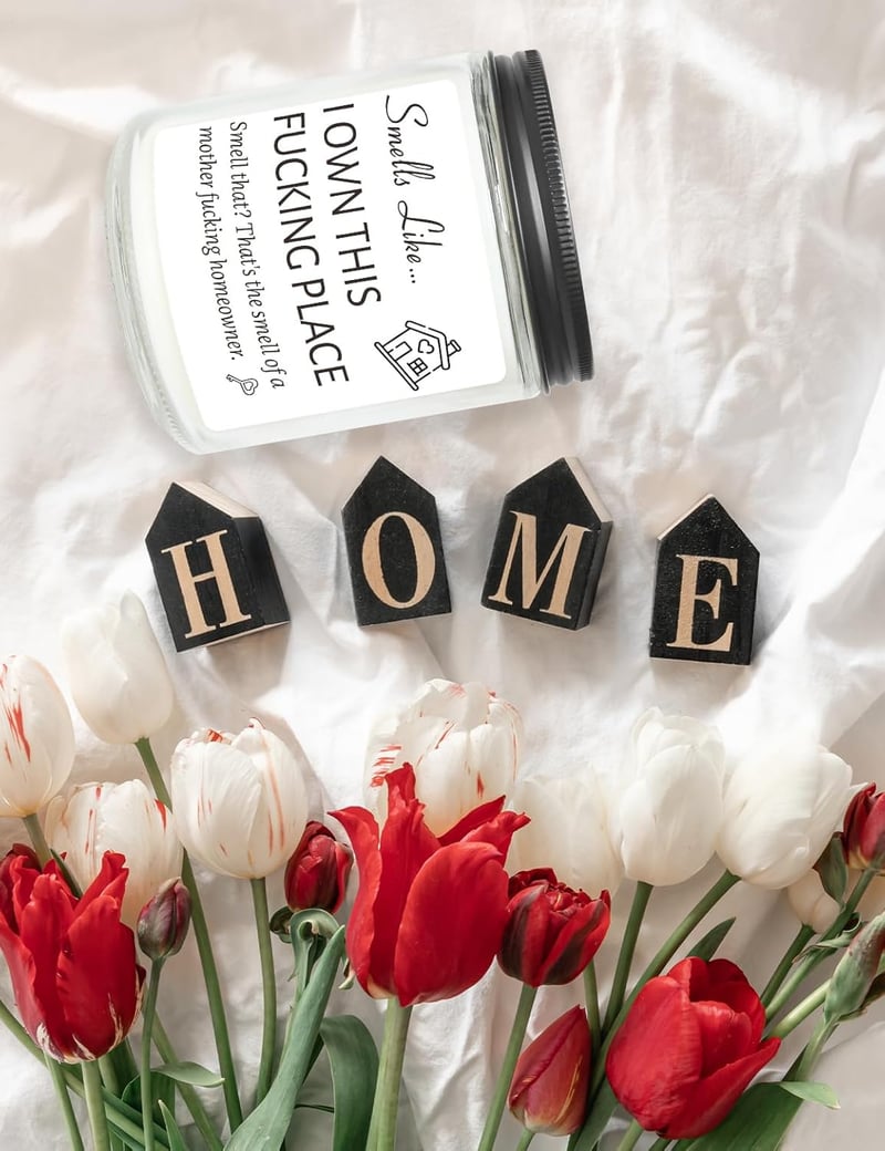 Lavender Scented Candle for New Homeowners