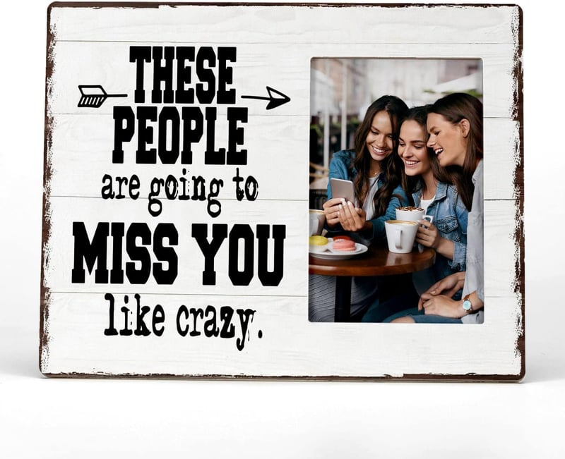 Going Away Gift Frame for Coworkers – 4x6 Photo