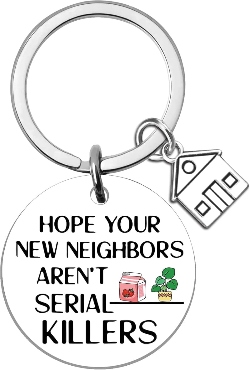 Funny New Home Keychain – Perfect Housewarming Gift for Women