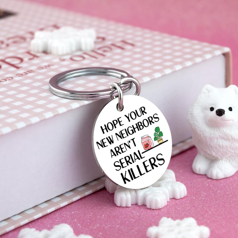 Funny New Home Keychain – Perfect Housewarming Gift for Women