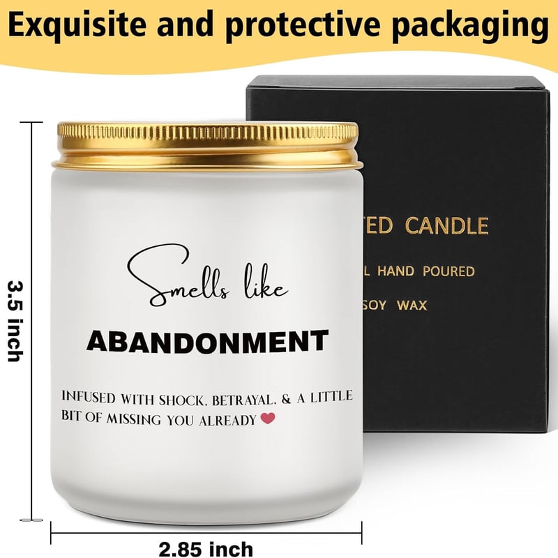 Moving Away Gift Scented Candles for Friends & Coworkers