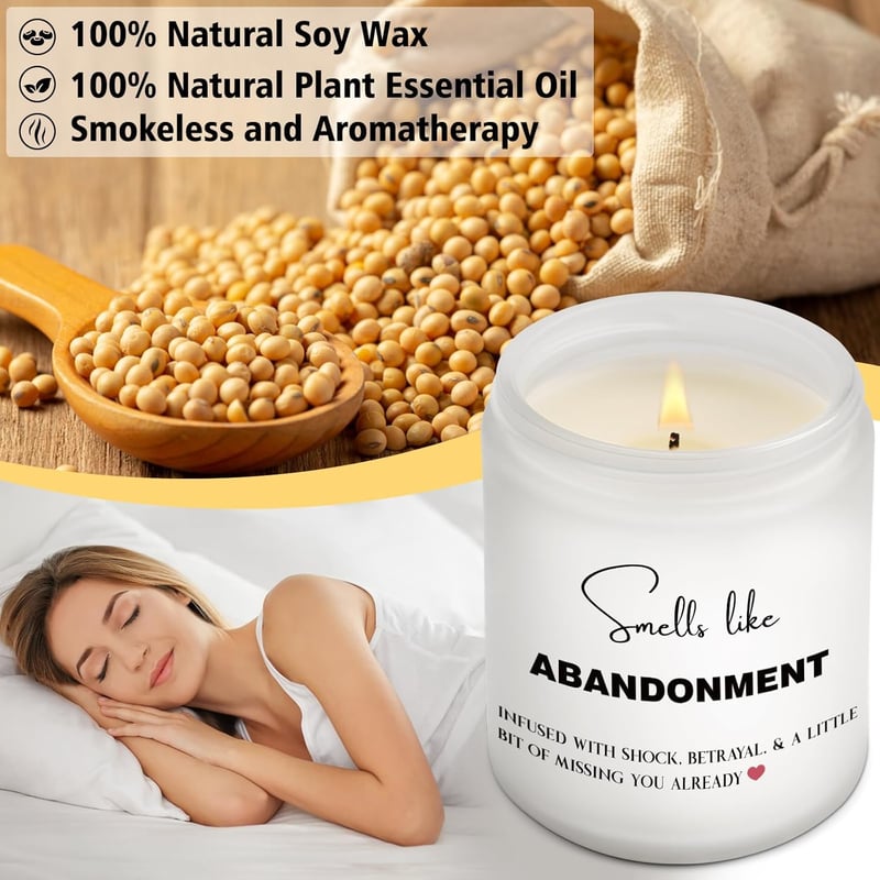 Moving Away Gift Scented Candles for Friends & Coworkers