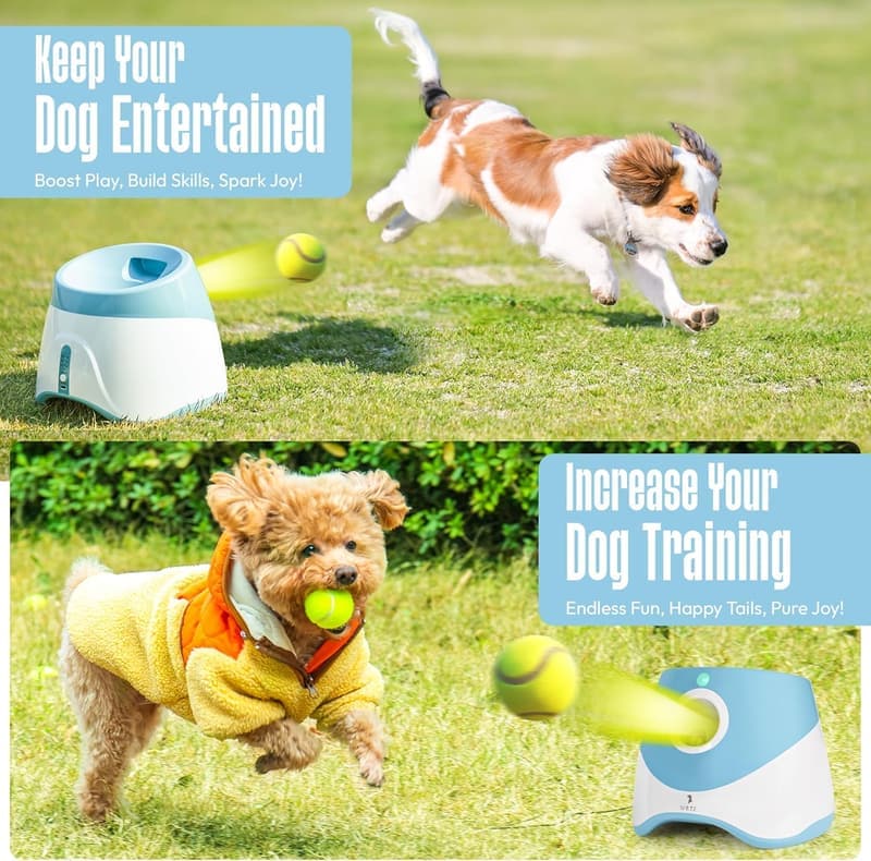 Automatic Dog Ball Launcher for Small to Medium Dogs