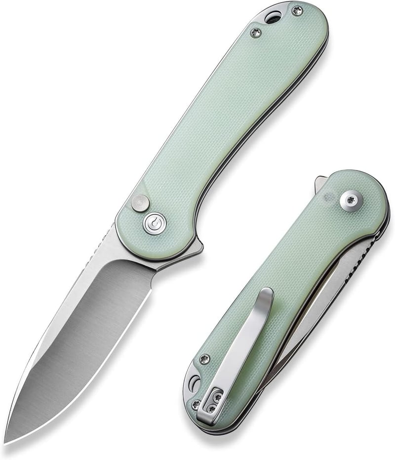 CIVIVI Elementum II Folding Knife with G10 Handle, 2.96