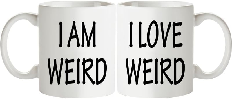 Funny Couples Coffee Mug Set - 