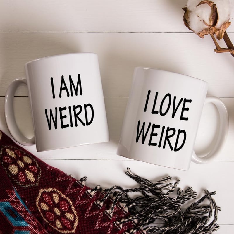 Funny Couples Coffee Mug Set - 