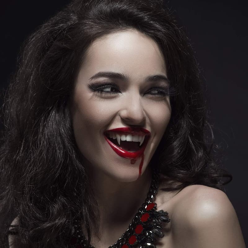 Vampire Teeth Costume Fangs for Halloween Cosplay Accessories