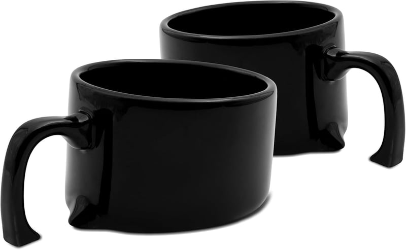 Unique Sinking Mugs Set - Premium Ceramic Coffee & Tea Cups