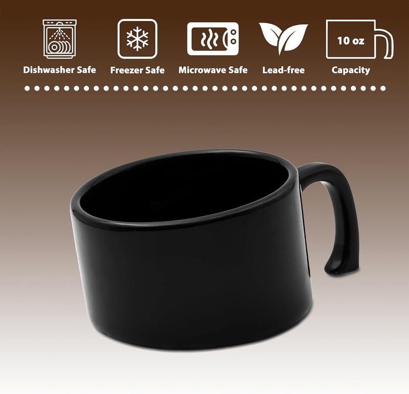 Unique Sinking Mugs Set - Premium Ceramic Coffee & Tea Cups