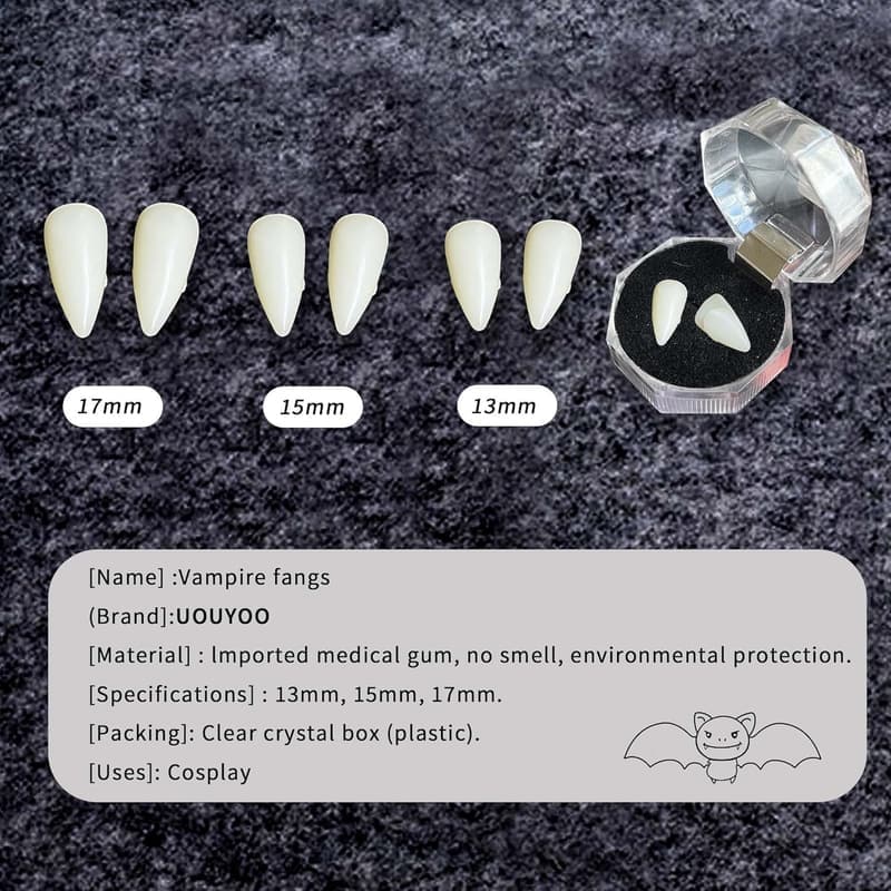 Halloween Vampire Fangs - Cosplay Party Props