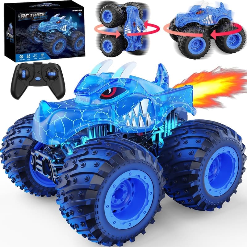 All-Terrain RC Monster Truck for Kids Ages 3-8