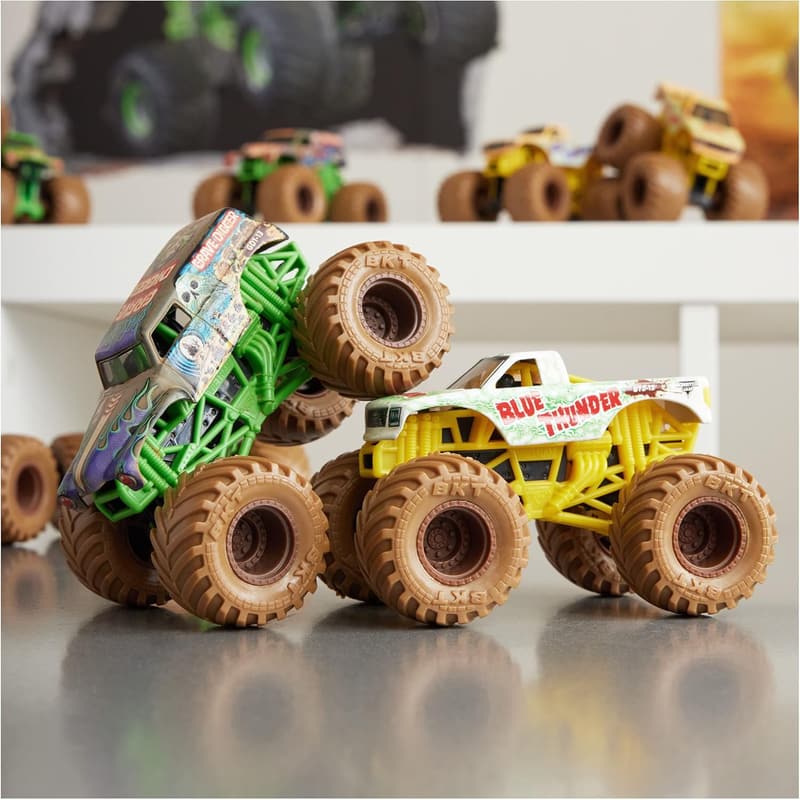 Mystery Mudders 2-Pack Monster Trucks for Kids 3+