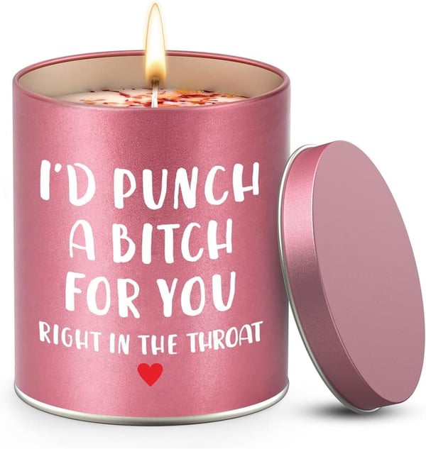 Birthday & Valentine's Scented Candle Gift for Her