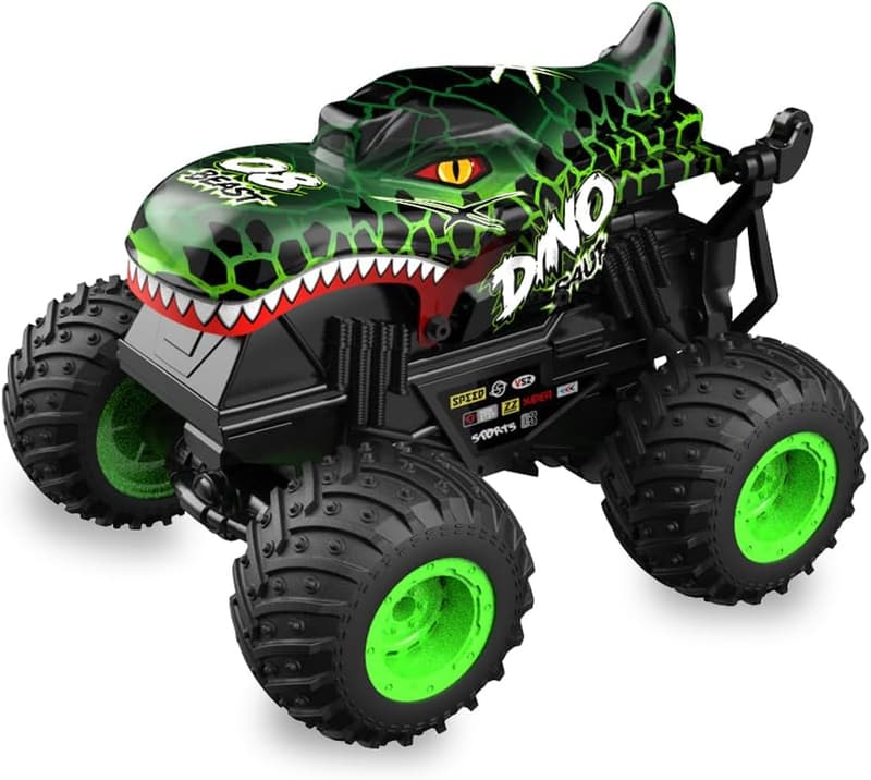 All-Terrain Dinosaur Monster Truck RC Car for Kids 3+