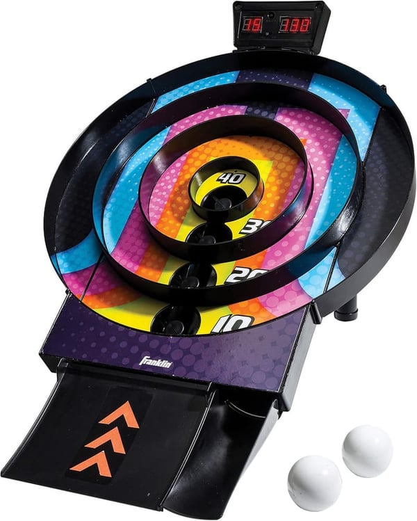 Franklin Sports Whirl Ball Arcade Game - Tool-Free Fun for Families
