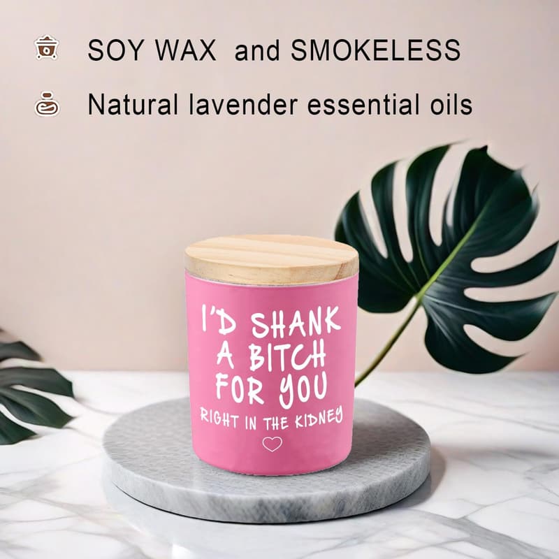 Lavender Scented Soy Candle for Women - Unique Gift for Any Occasion