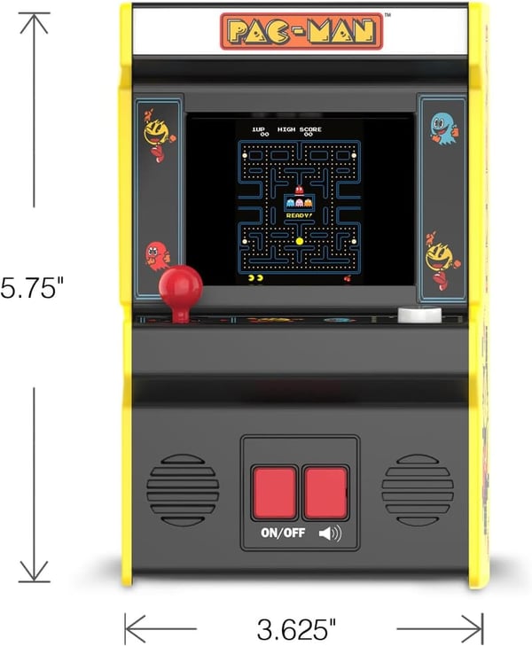 Retro Mini Arcade Pac-Man Game Console - Classic 90s Electronic Toy