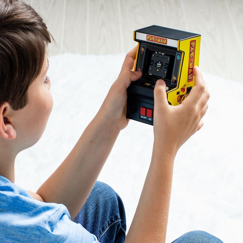 Retro Mini Arcade Pac-Man Game Console - Classic 90s Electronic Toy