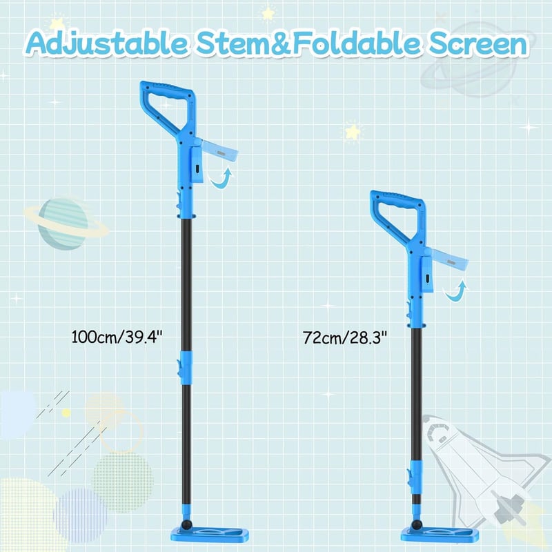 Kids Waterproof Metal Detector with LCD Display and Rechargeable Battery