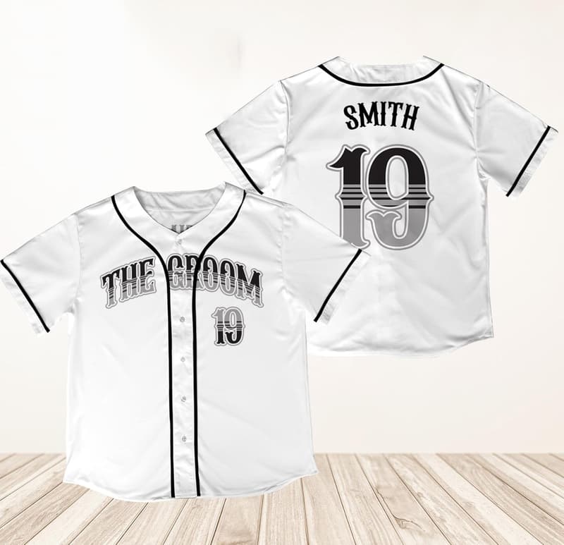 Groomsmen Jersey Shirts - Personalized for Bachelor Parties