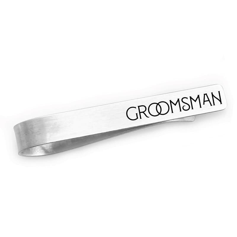 Groomsman Tie Clip - Perfect Wedding Gift for Groomsmen