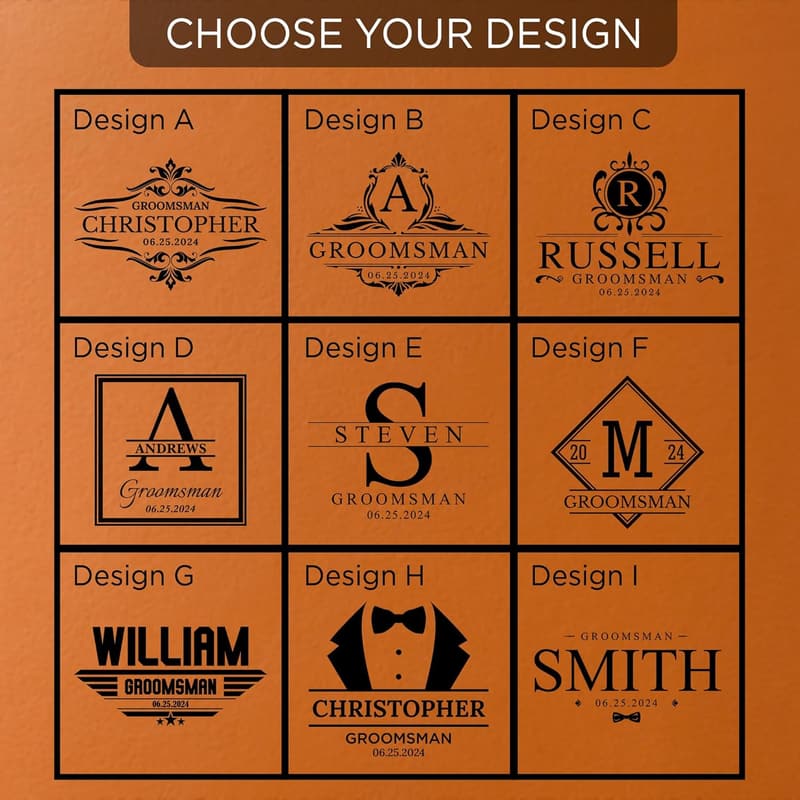 Personalized Can Cooler - Custom Groomsmen Gift