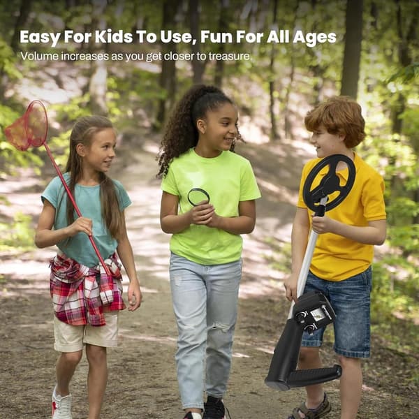 Children's Lightweight Metal Detector with 6.5