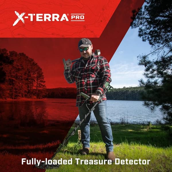 X-Terra PRO Waterproof Metal Detector for Adults