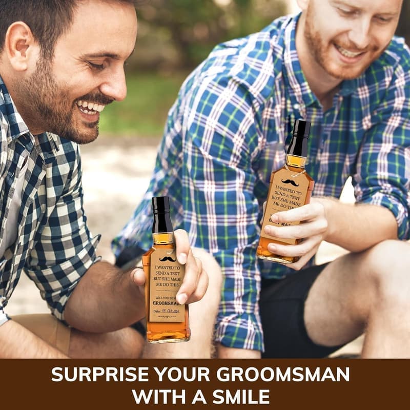 Groomsmen Proposal Cards Set - 8 Groomsman & 2 Best Man Gifts