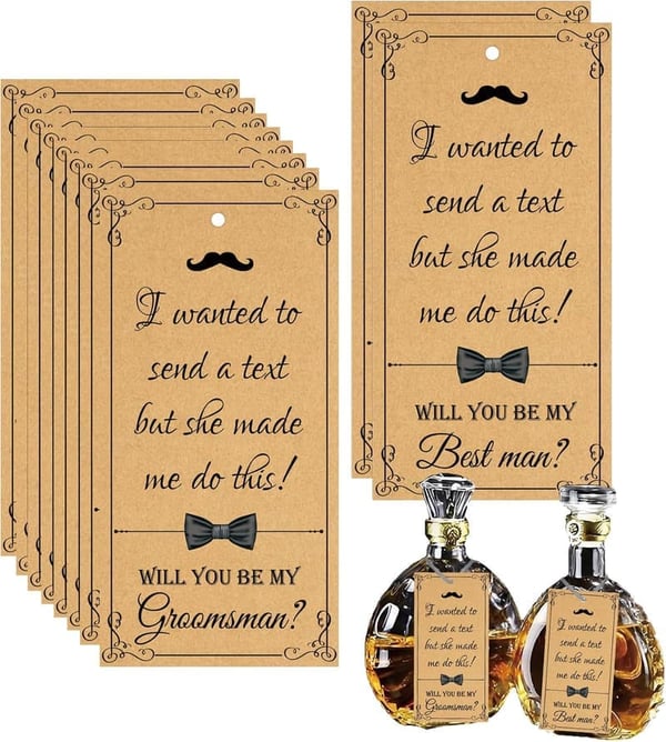 Groomsmen Proposal Cards - Will You Be My Best Man?
