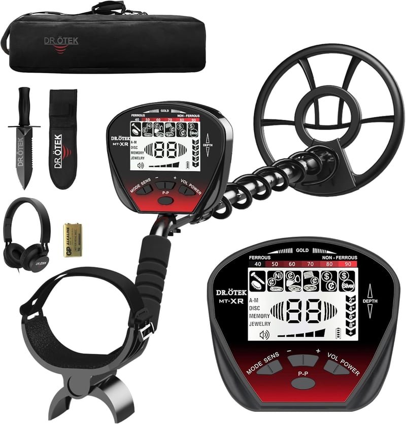 Professional Waterproof Metal Detector for Adults - 10