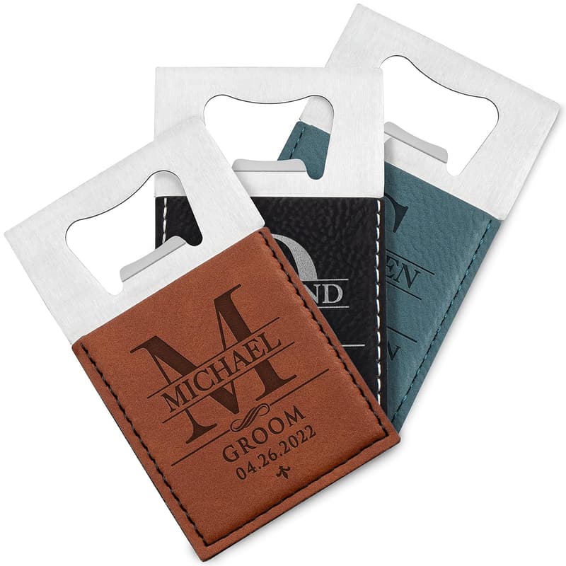 Groomsmen Gifts: Personalized Bottle Openers, Laser Engraved