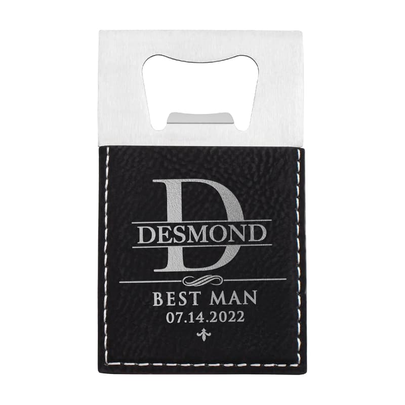Groomsmen Gifts: Personalized Bottle Openers, Laser Engraved