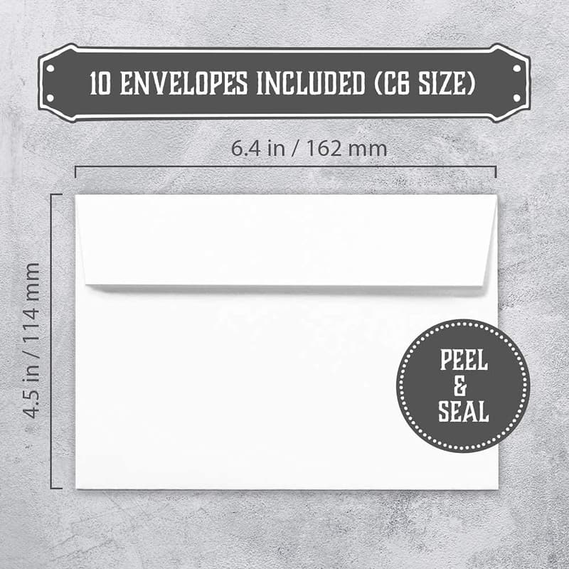 Groomsman Proposal Cards Set - 10 Cards with Envelopes