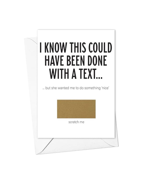 Groomsman Proposal Scratch-Off Card for Bridal Party
