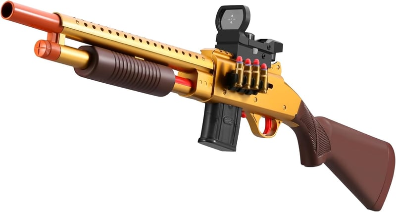 Realistic Pump Shotgun Foam Blaster for Ages 8-14