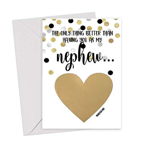 Ring Bearer Scratch-Off Card for Nephew - Wedding Card