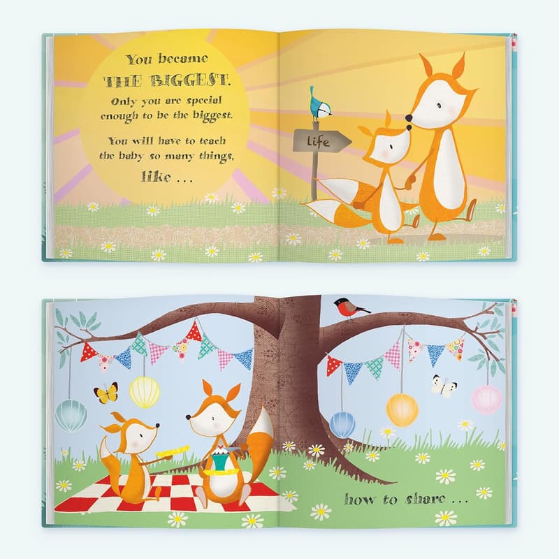 Big Brother/Sister Keepsake Gift Book