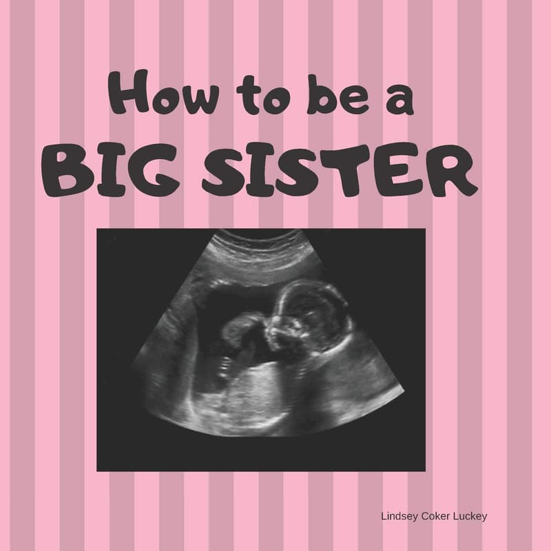Big Sister Picture Book: Perfect Photo Prop Gift