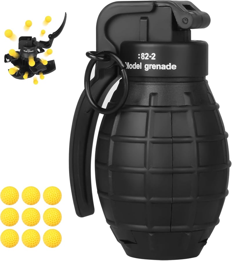 Tactical Foam Grenade Toy for Outdoor Battle Games