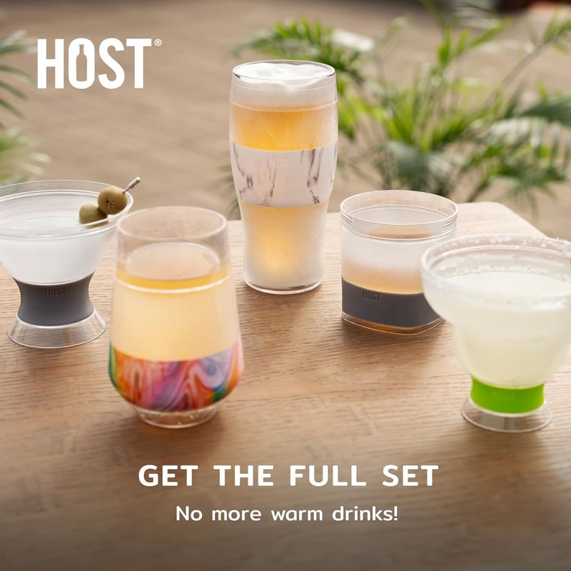 Insulated Wine Tumblers with Lids, 8.5oz Set of 2