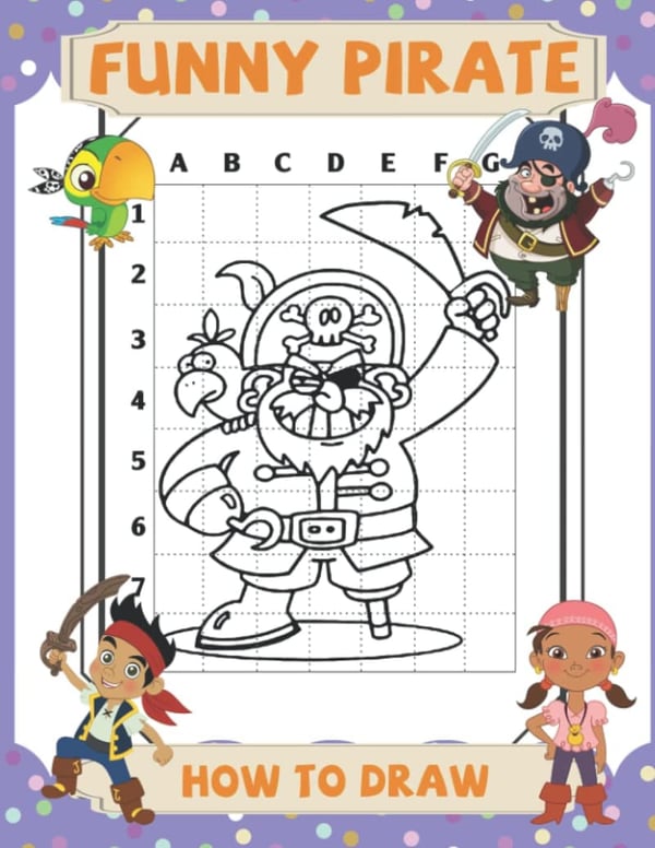 Funny Pirate Drawing Guide: Easy Step-by-Step Instructions