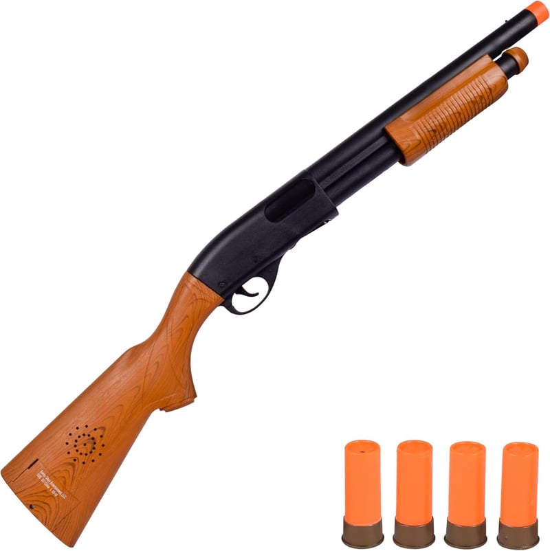 Cowboy Costume Pump Action Blaster Toy with Sounds & Ejecting Shells