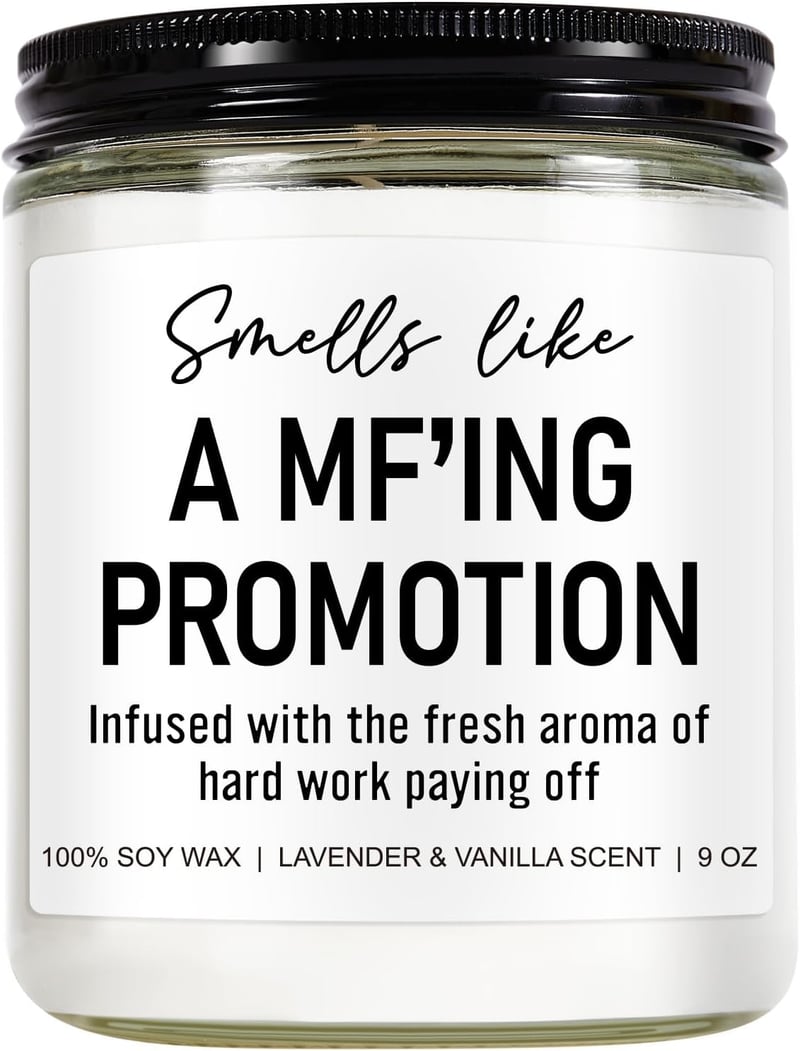 Congratulations Scented Candle - 9 oz Gift for Him/Her