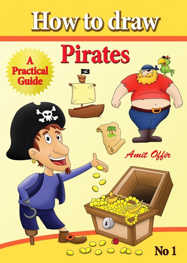 Pirate Drawing Guide: Comics & Cartoon Characters
